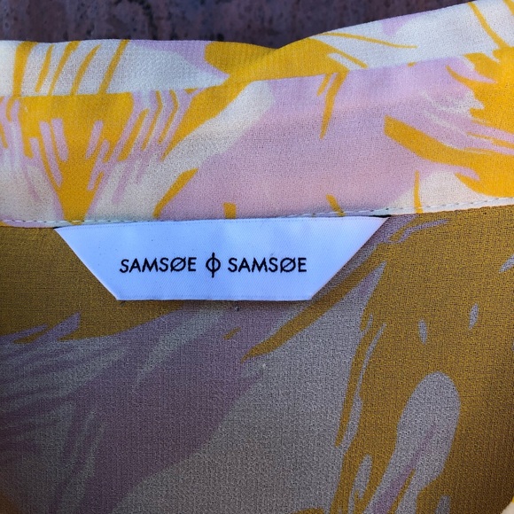 ✨ Samsoe & Samsoe Colorful Designer Shirt ✨ - Picture 3 of 5